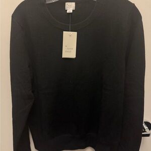 A New Day Men's Classic Black Crewneck Sweater